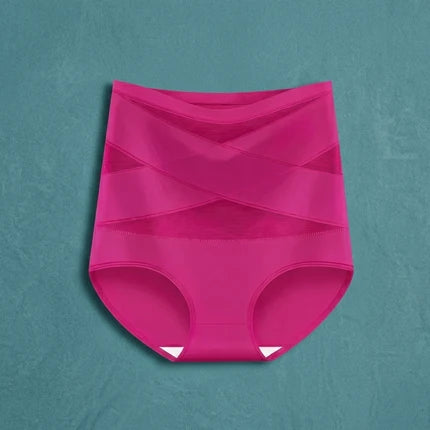 High-waisted postpartum shaping underwear
