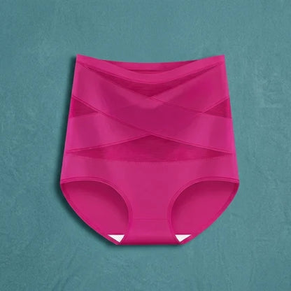 High-waisted postpartum shaping underwear