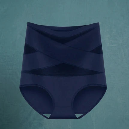 High-waisted postpartum shaping underwear