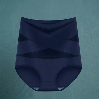 High-waisted postpartum shaping underwear